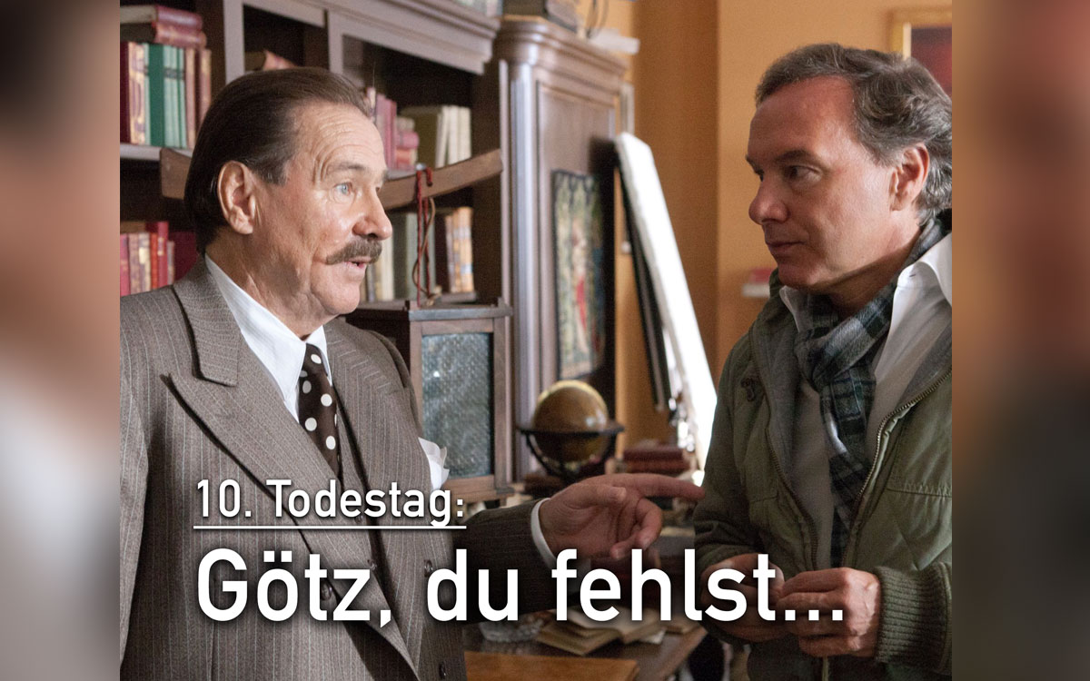 Götz George und Nico Hofmann